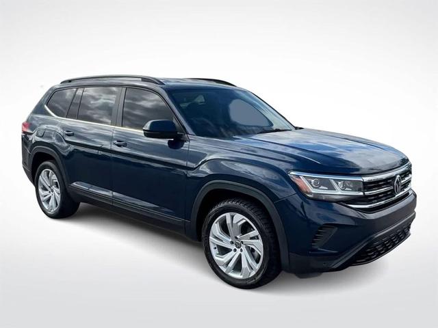 Photo of 2021 Blue Volkswagen Atlas
