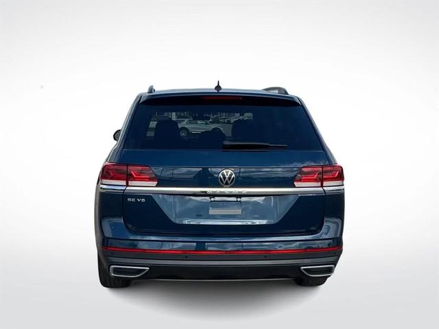 Photo of 2021 Blue Volkswagen Atlas