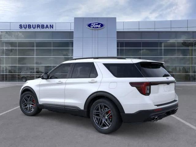 Photo of 2025 Star White Metallic Tri-Coat Ford Explorer