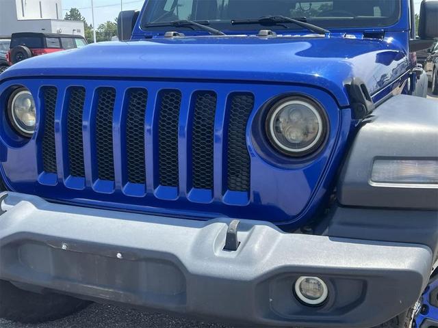 Photo of 2018 Ocean Blue Metallic Clearcoat Jeep Wrangler Unlimited