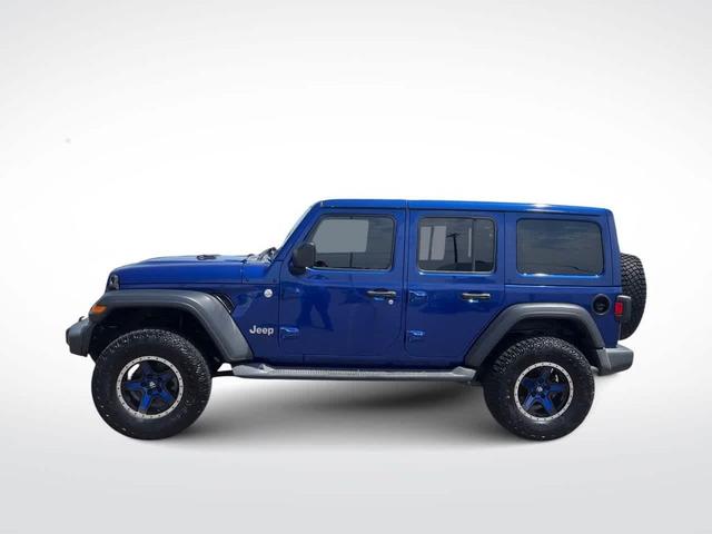 Photo of 2018 Ocean Blue Metallic Clearcoat Jeep Wrangler Unlimited