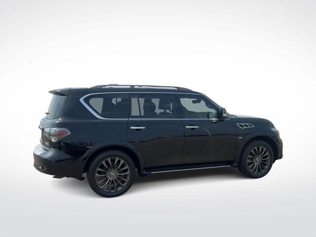 Photo of 2016 Black INFINITI QX80