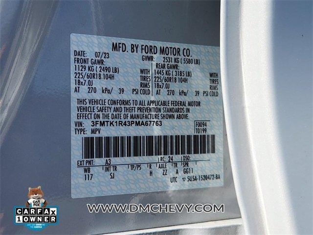 Photo of 2023 Space White Metallic Ford Mustang Mach-E