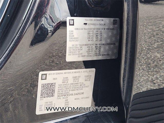 Photo of 2020 Onyx Black GMC Sierra 1500