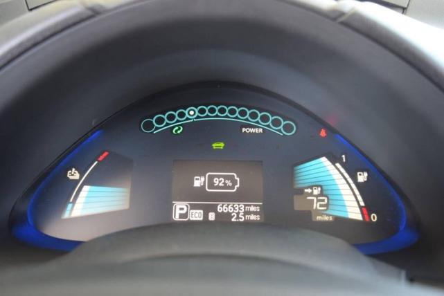 Photo of 2015 Black Nissan Leaf