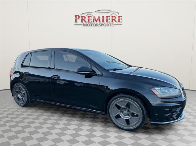Photo of 2016 Deep Black Pearl Volkswagen Golf R