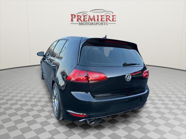 Photo of 2016 Deep Black Pearl Volkswagen Golf R
