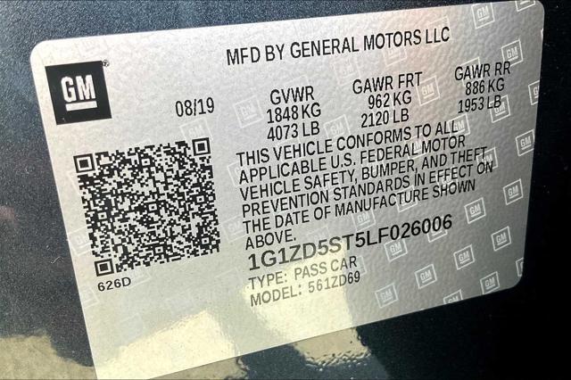 Photo of 2020 Shadow Gray Metallic Chevrolet Malibu