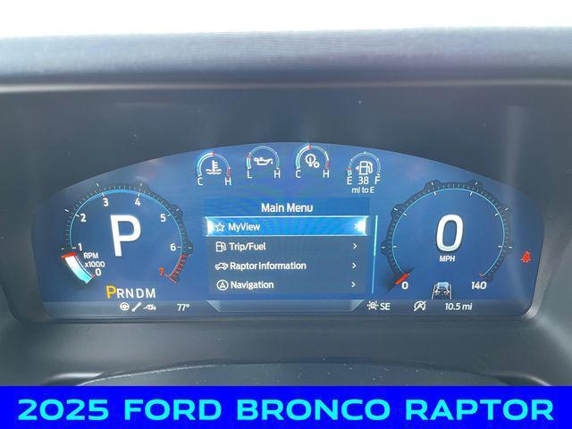 Photo of 2025 Azure Blue Ford Bronco