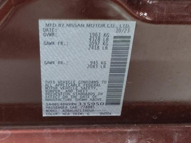 Photo of 2024 Red Nissan Altima