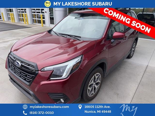 Photo of 2024 Crimson Red Pearl Subaru Forester
