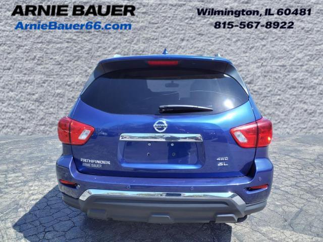Photo of 2020 Caspian Blue Metallic Nissan Pathfinder