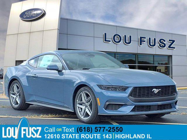 Photo of 2025 Vapor Blue Metallic Ford Mustang