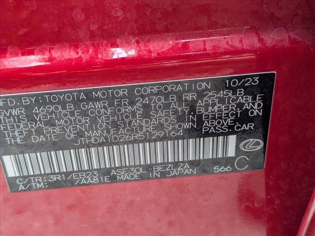 Photo of 2024 Matador Red Mica Lexus IS 300