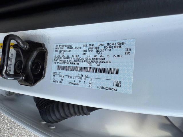 Photo of 2020 Oxford White Ford F-150