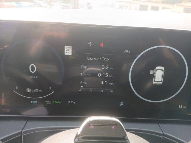 Photo of 2026 Atlantic Blue Hyundai SANTA FE HEV