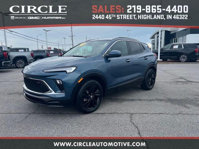 Photo of 2024 Ocean Blue Metallic Buick Encore GX
