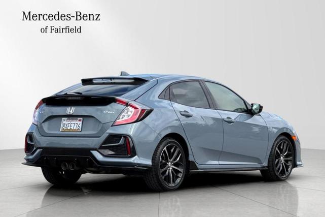 Photo of 2021 Sonic Gray Pearl Honda Civic