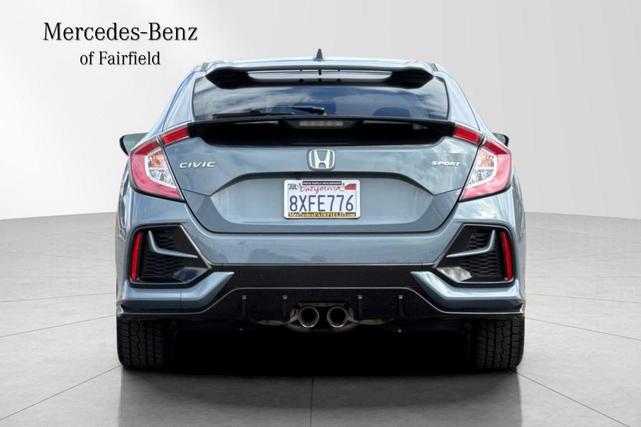 Photo of 2021 Sonic Gray Pearl Honda Civic