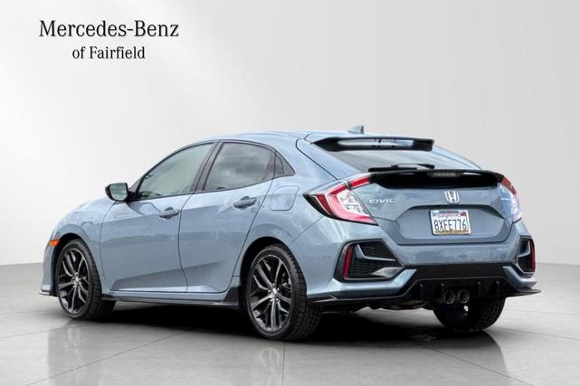 Photo of 2021 Sonic Gray Pearl Honda Civic
