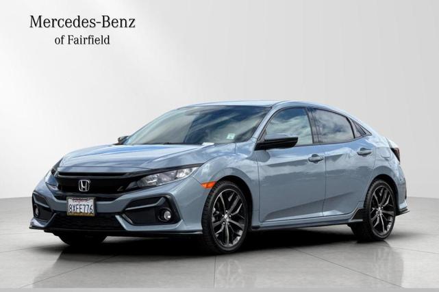 Photo of 2021 Sonic Gray Pearl Honda Civic