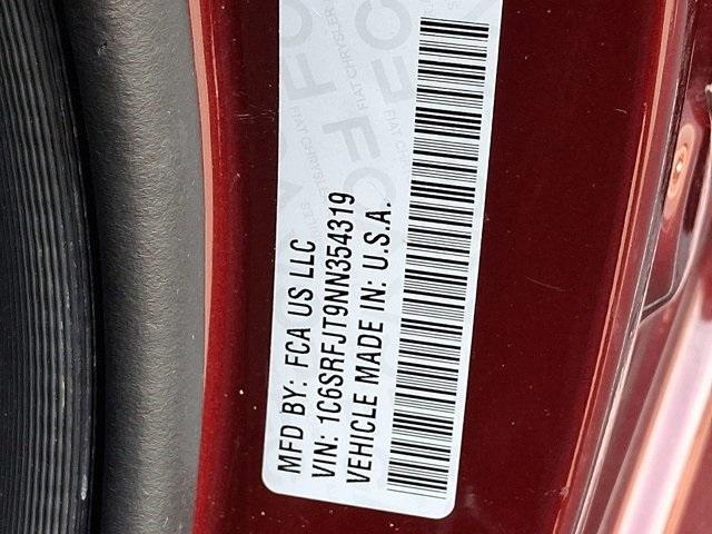 Photo of 2022 Delmonico Red Pearlcoat RAM 1500
