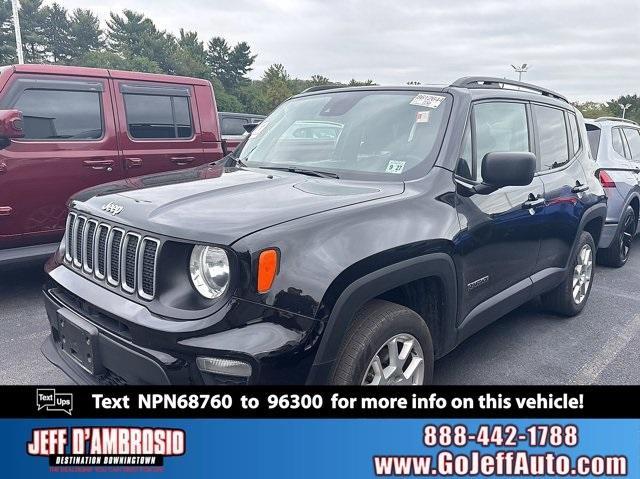 Photo of 2022 Black Clearcoat Jeep Renegade