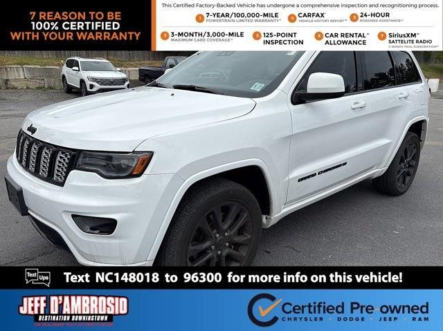 Photo of 2022 Bright White Clearcoat Jeep Grand Cherokee WK