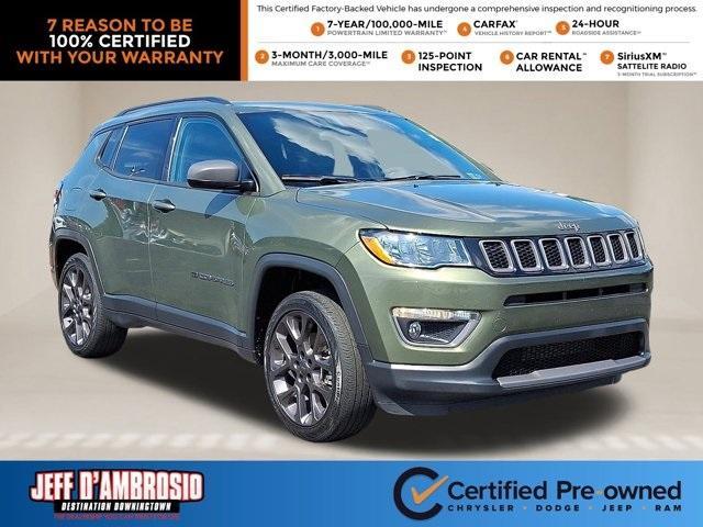 Photo of 2021 Olive Green Pearlcoat Jeep Compass