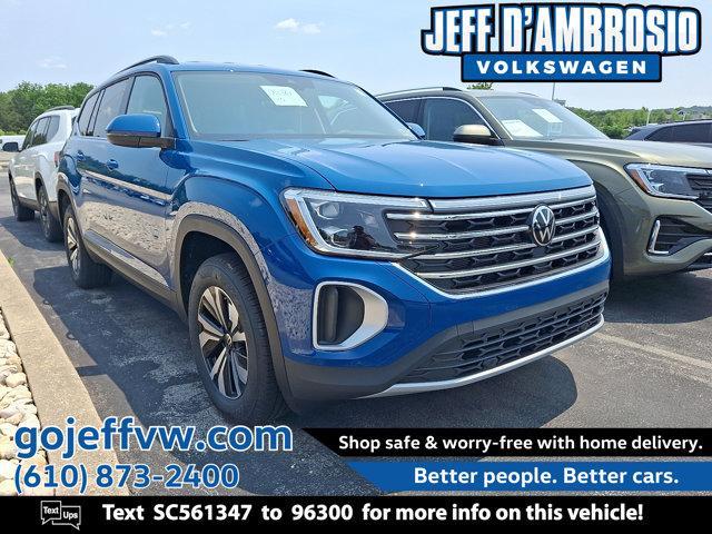 Photo of 2025 Mountain  Lake Blue Volkswagen Atlas