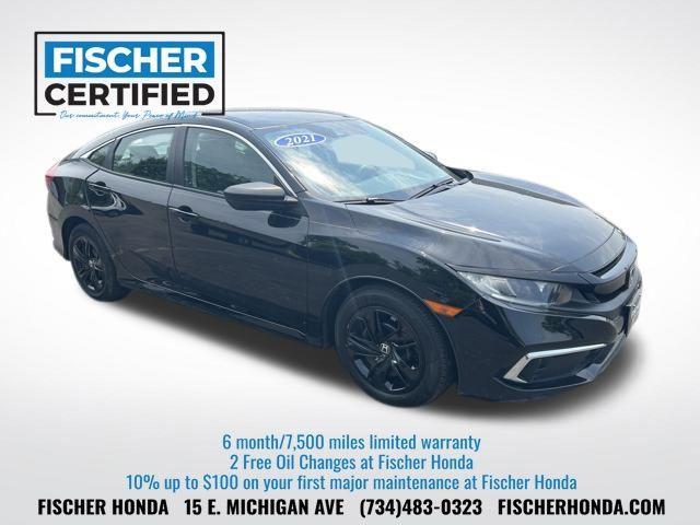 Photo of 2021 Black Honda Civic