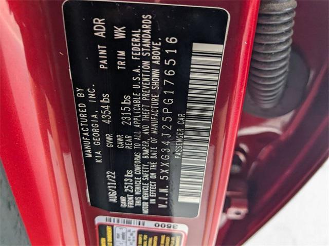 Photo of 2023 Passion Red Kia K5