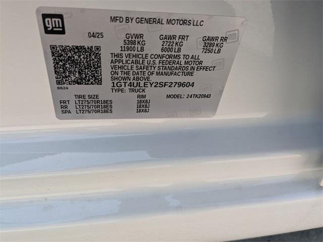 Photo of 2025 Summit White GMC Sierra 2500