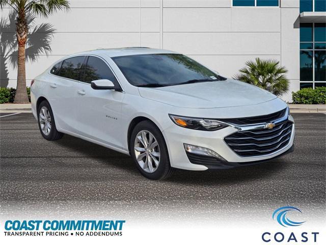 Photo of 2021 Summit White Chevrolet Malibu