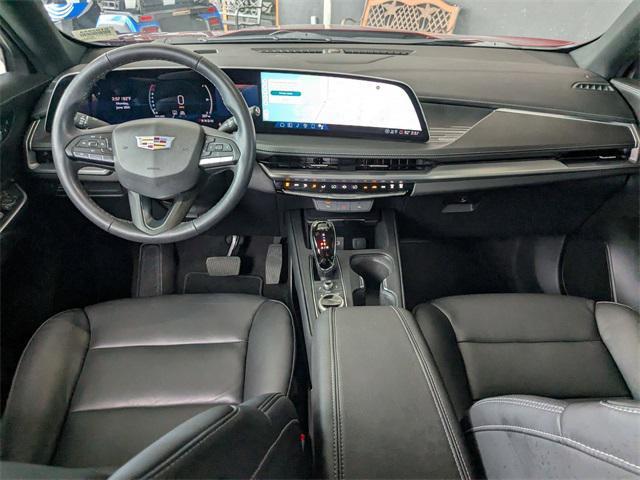 Photo of 2024 Radiant Red Tintcoat Cadillac XT4