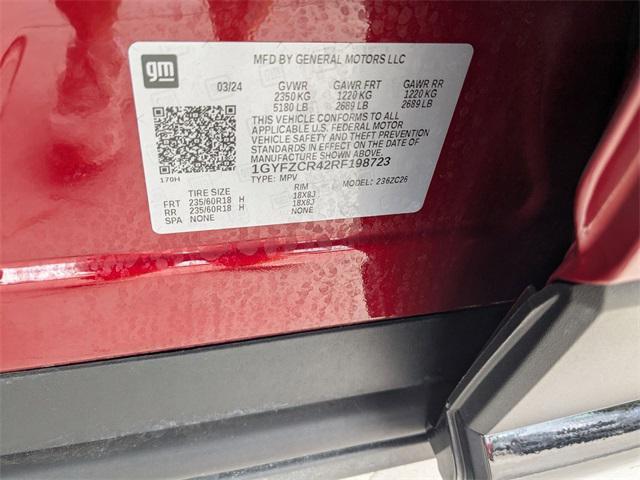 Photo of 2024 Radiant Red Tintcoat Cadillac XT4