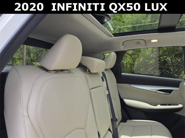 Photo of 2020 Majestic White INFINITI QX50