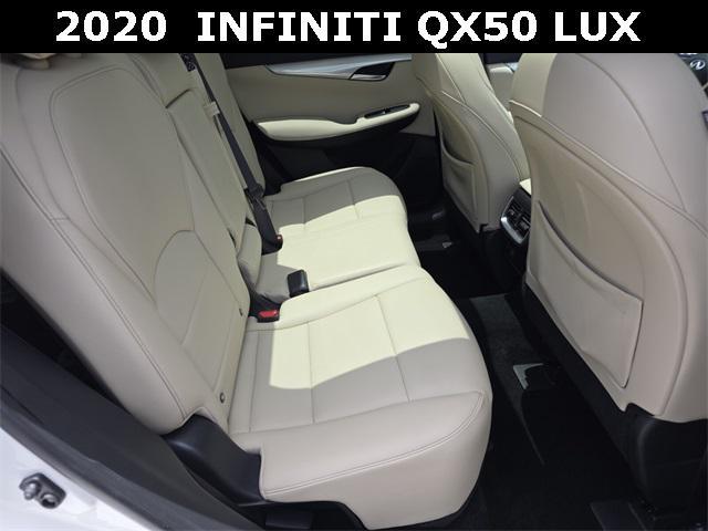 Photo of 2020 Majestic White INFINITI QX50