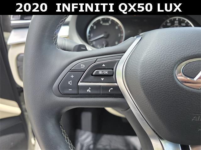 Photo of 2020 Majestic White INFINITI QX50