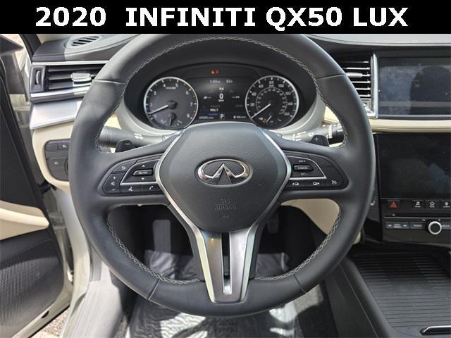 Photo of 2020 Majestic White INFINITI QX50