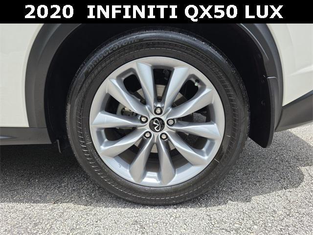 Photo of 2020 Majestic White INFINITI QX50