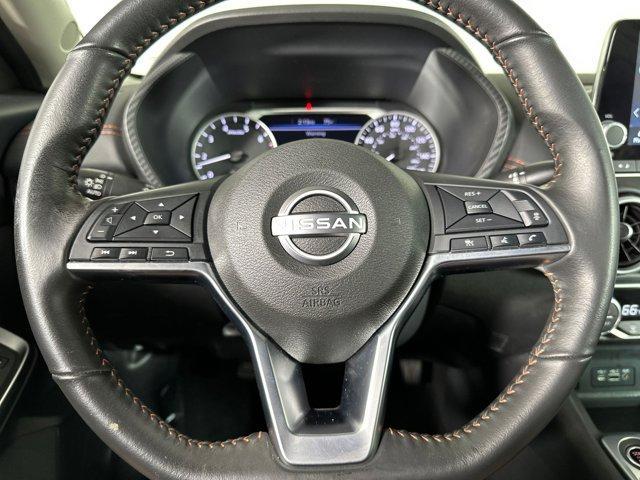 Photo of 2024 Aspen White Tricoat/Super Black Nissan Sentra
