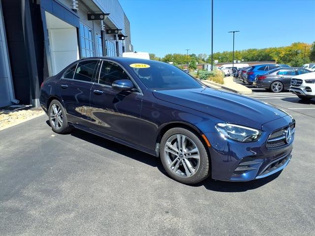 Photo of 2021 Lunar Blue Metallic Mercedes-Benz E-Class