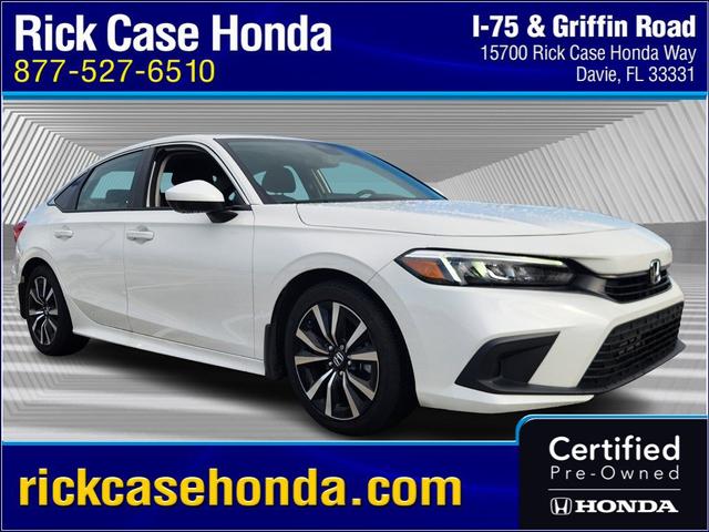 Photo of 2024 Platinum White Pearl Honda Civic