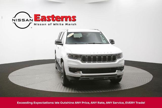 Photo of 2023 Bright White Clearcoat Jeep Wagoneer