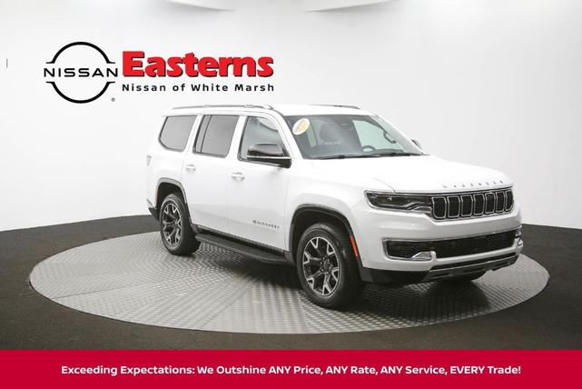 Photo of 2023 Bright White Clearcoat Jeep Wagoneer