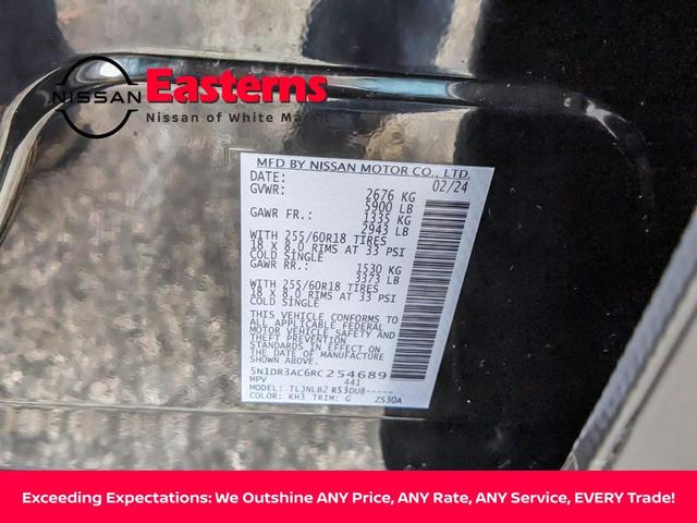 Photo of 2024 Black Nissan Pathfinder