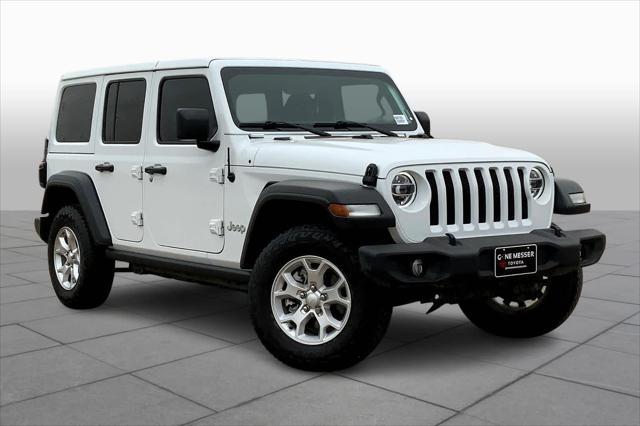 Photo of 2021 Bright White Clearcoat Jeep Wrangler Unlimited