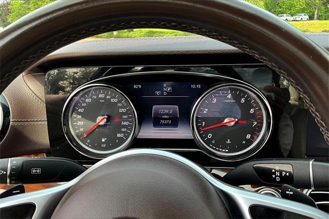 Photo of 2019 Blue Mercedes-Benz E-Class
