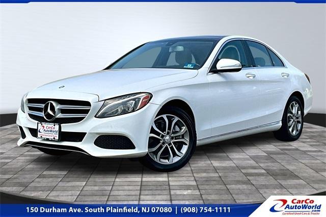 Photo of 2015 White Mercedes-Benz C-Class